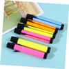 Ciieeo 6-Pack Colorful Plastic Chalk Holders, Adjustable Chalk Clips for School and Classroom, Random Colors view 3