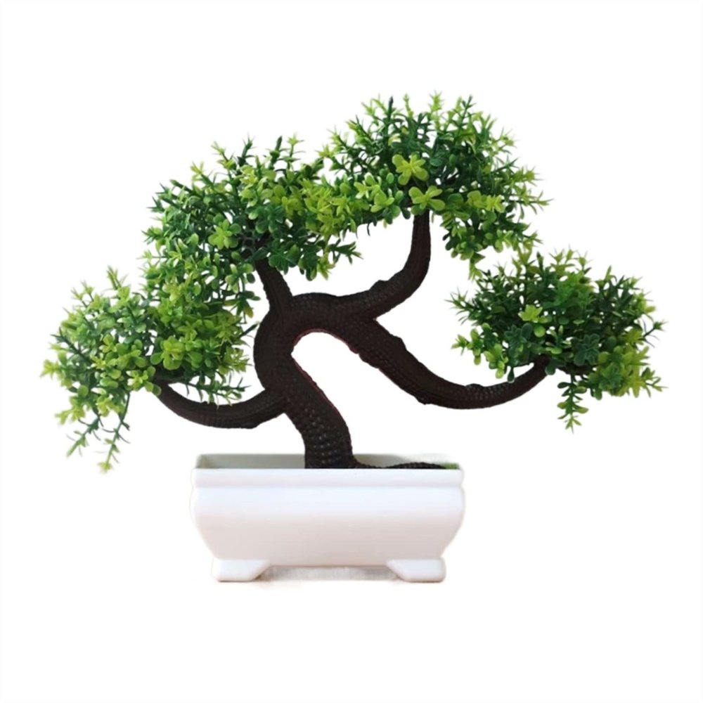 YQINQIN83B Artificial Bonsai Small Potted Plant