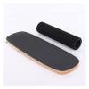 Wooden Balance Board for Yoga, Twisting, Fitness, and Core Training (Set A, Size A) view 2