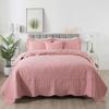 HoneiLife California King Quilt, Oversized 128 x 120 in, 4-Piece Reversible Lightweight Bedding Set view 1