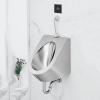 ZARBAILRE 304 Stainless Steel Sensor-Flush Wall-Mounted Urinal view 1
