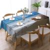 PEIXEN Sea and Shells Rectangular Tablecloth, 137 x 183 cm, Washable, Dustproof, Wrinkle-Resistant view 2
