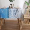 PEIXEN Sea and Shells Rectangular Tablecloth, 137 x 183 cm, Washable, Dustproof, Wrinkle-Resistant view 3