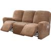 Stretch Recliner Slipcover, 8-Piece, 3-Seater, Color #10 view 1