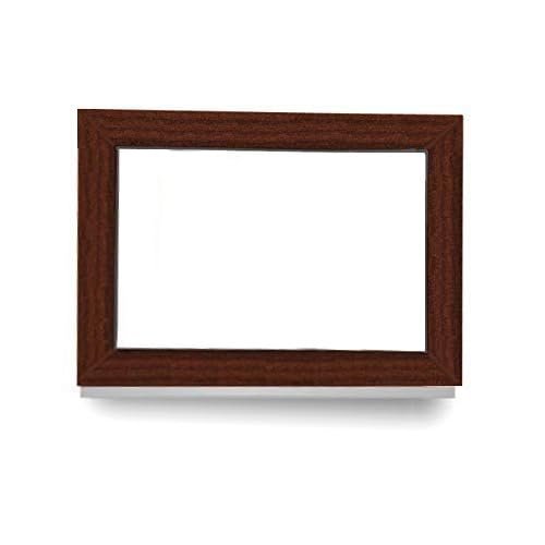 PVC Fixed Window, Mahogany Inside/Outside, 55 x 80 cm, Double Glazing, 60 mm Profile