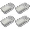 Zunedhys 4-Piece Aluminum Alloy Rectangular Nonstick Loaf Pans view 1