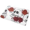 LAMAME Floral Skull-Printed Doormat, Decorative Floor Mat view 4