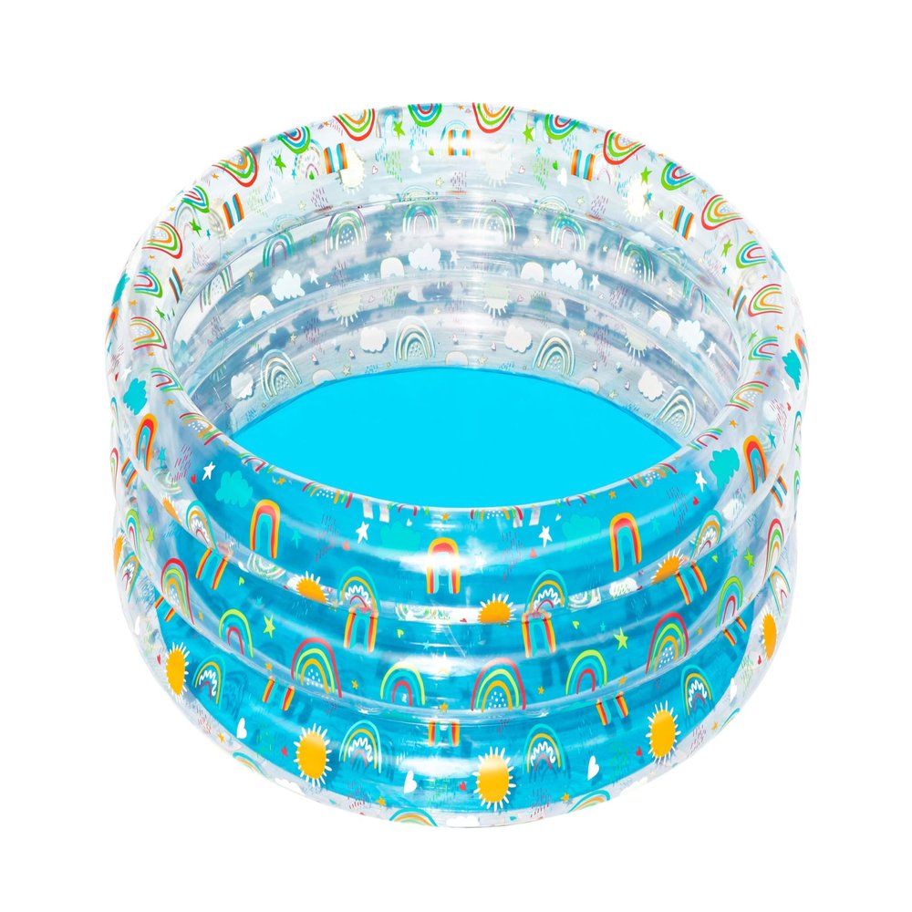 Bestway Rainbow Splash Inflatable Pool, 150 x 53 cm