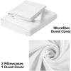 New York City Building Duvet Cover Set, 155 x 220 cm, 3-Piece Microfiber view 2