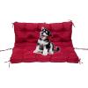 HUHJYUGE Swing Seat Cushion 100 x 100 x 10 cm, Bench Cushion with Backrest view 1