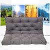 HUHJYUGE Swing Seat Cushion 100 x 100 x 10 cm, Bench Cushion with Backrest view 3