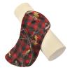 Knee Pillow for Legs, Orthopedic Bolster Pillow, Red Plaid Autumn Camouflage view 2