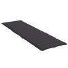 Homgoday Black Sun Lounger Cushion 200 x 70 x 3 cm Oxford Fabric view 4