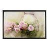 Cute Roses in a Basket Doormat, Indoor/Outdoor, 50 x 80 cm view 1