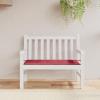 Homgoday Bench Cushion, Wine Red, 100 x 50 x 3 cm, Oxford Fabric view 1