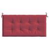 Homgoday Bench Cushion, Wine Red, 100 x 50 x 3 cm, Oxford Fabric view 4