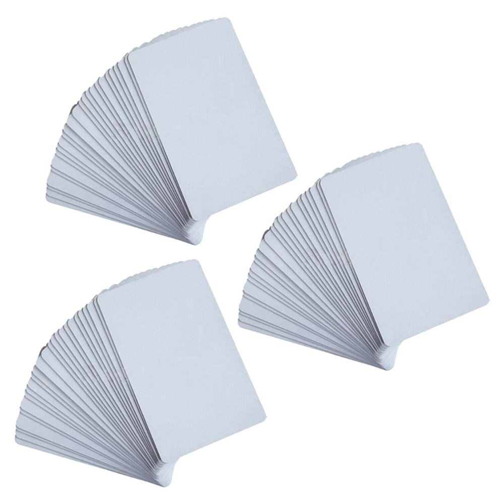 reamhome 60-Pack White Blank NFC Cards, Waterproof PVC Tag Stickers, 504-Byte Chip