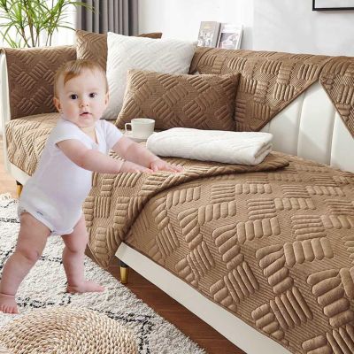 YWQJL L-Shaped Sectional Sofa Cover, Non-Slip Couch Protector, 1/2/3/4-Seater, N-90 x 160 cm