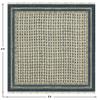 CASAVANI Handmade Cotton Flatweave Kilim Rug with Floral Pattern view 3