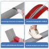 Self-Adhesive Floor Cable Cover, 6 m, 3 cm, Gray view 3