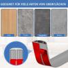 Self-Adhesive Floor Cable Cover, 6 m, 3 cm, Gray view 4