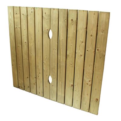 Gartenwelt Riegelsberger Sandpit Cover, 105 x 120 cm, Pressure-Treated Pine