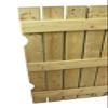 Gartenwelt Riegelsberger Sandpit Cover, 105 x 120 cm, Pressure-Treated Pine view 3