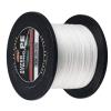 12-Strand Braided Fishing Line, 100–1,000 m, 109–1,093 yd, Power PE Line, Abrasion-Resistant, Zero Stretch, High Sensitivity, Small Diameter, White, 29.5 kg / 0.32 mm view 1