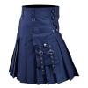 Men's Short Kilt, Classic Pleated Scottish Skirt view 1