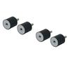 WUDOLI Low-Noise Seal, 4-Piece M3/M4/M5 Rubber Shock Absorbers, Anti-Vibration Isolator Mounts, M5x12 D15xH20 view 1