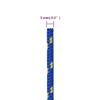 vidaXL Braided Polypropylene Boat Rope Blue 3 mm x 500 m view 2