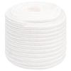 vidaXL Braided Polypropylene Boat Rope White 18 mm x 50 m view 1