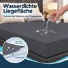 Arcona Waterproof Mattress Protector 180 x 200 cm, Dark Gray view 2