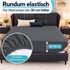 Arcona Waterproof Mattress Protector 180 x 200 cm, Dark Gray view 4