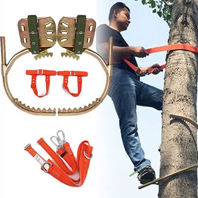 Samnuerly Portable Non-Slip Tree-Climbing Spikes Set, 450 Model