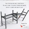 Folding Wardrobe with Sturdy Carbon Steel Frame view 3