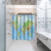 Aalaya Map Shower Curtain, Polyester, 120 x 180 cm view 3