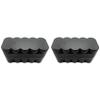 SRMAN 2-Pack 120 Film Storage Boxes, Holds Up to 10 Rolls, Black view 1