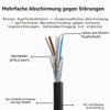 Eonvic Industrial M12 5-Pin Male-to-Female Sensor Cable, PVC, 8 m view 4