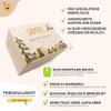 KIDSMOOD Personalized Baby Keepsake Box with Lid view 2