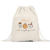 Pumpkin Spice and Everything Nice Drawstring Bag view 1
