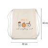 Pumpkin Spice and Everything Nice Drawstring Bag view 2