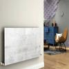 HUBDECO Magnetic Radiator Cover, 120 x 60 cm, Concrete Design view 3