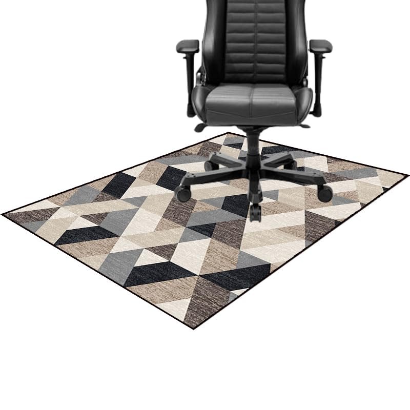 CCTSA 90 x 140 cm Chair Mat for Hard Floors, Non-Slip Floor Protection Mat