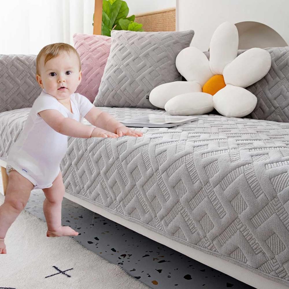 Racib Stretch Sofa Cover for L-Shaped, U-Shaped and XXL Sofas