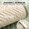 ZCXRYFL Chenille Sofa Cover for 1/2/3/4-Seater, L/U-Shaped Sectional, Non-Slip, Blue, 70 x 120 cm view 4