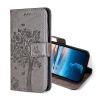 KANVOOS Flip Case for iPhone 14 Pro, PU Leather Wallet Case with Card Slots, Gray view 1