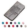KANVOOS Flip Case for iPhone 14 Pro, PU Leather Wallet Case with Card Slots, Gray view 3