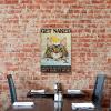 Funny Cat Tin Sign: Get Naked Unless You Are Just Visiting, 14 x 20 cm view 4