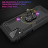 nulala Case Compatible with LG K31, Shockproof Hybrid Case with Metal Ring Holder view 4